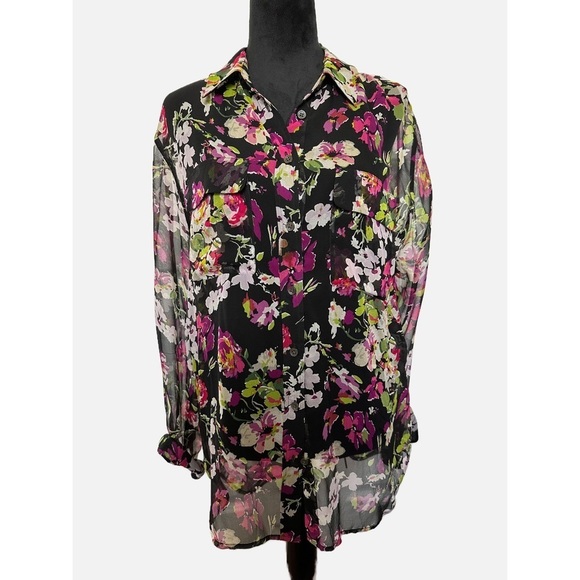 Equipment Floral Blouse in size medium - Picture 1 of 10